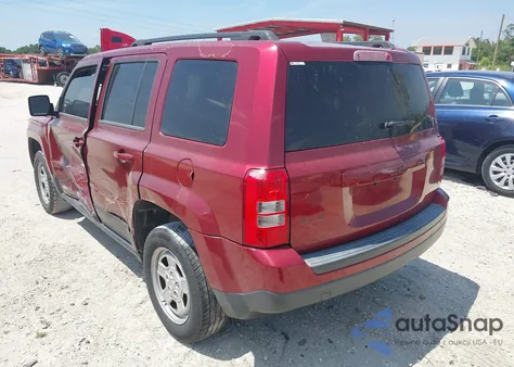 2015 Jeep Patriot Sport z USA, uszkodzony, nr VIN 1C4NJRBB9FD206604